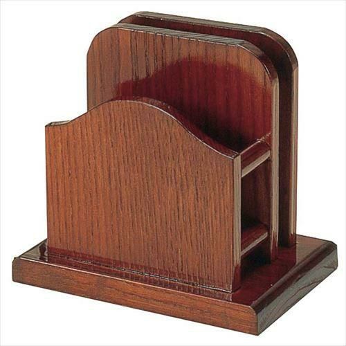 メニュー・ナフキン立 山型 木製