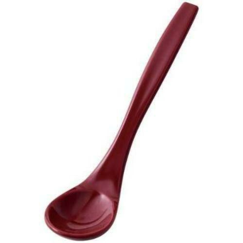 【まとめ買い商品】 えびす 鶴首スプーン 朱 5-1179-2/30入/業務用/新品