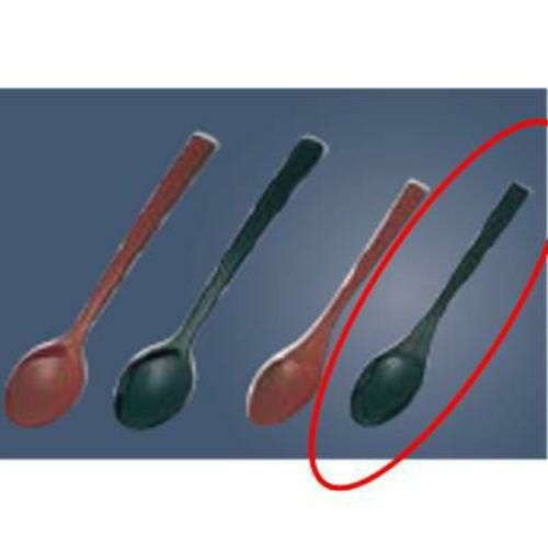 【まとめ買い商品】 デザートスプーン 小 黒(112×21)7-837-11/10入/業務用/新品