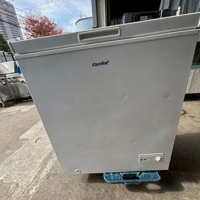 中古】ノンフロン冷凍ストッカー コンフィー RCC142WH(E) 幅730×奥行