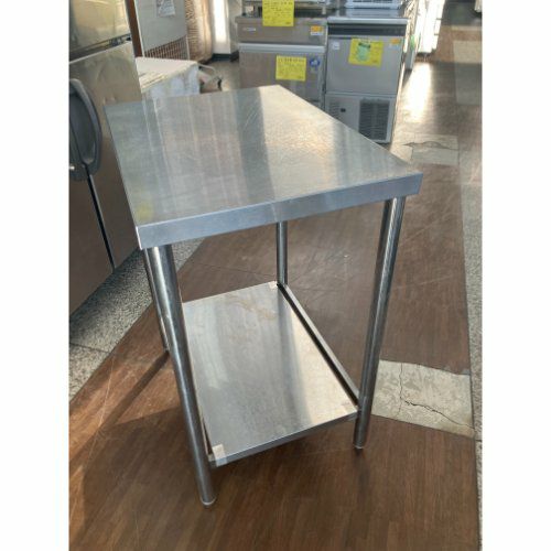 中古】作業台 BGなし 幅500×奥行700×高さ850 【送料別途見積】【業務用