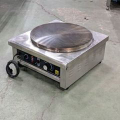 中古】電気クレープ焼き器 安吉 PRO-40CRP-D 幅450×奥行480×高さ230