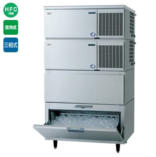 【パナソニック】キューブアイス製氷機【セル方式】スタックオンタイプ SIM-AS480N-HB4（旧:SIM-S481NB-HB3) 幅1087×奥行741×高さ1924mm 480kgタイプ 三相200V