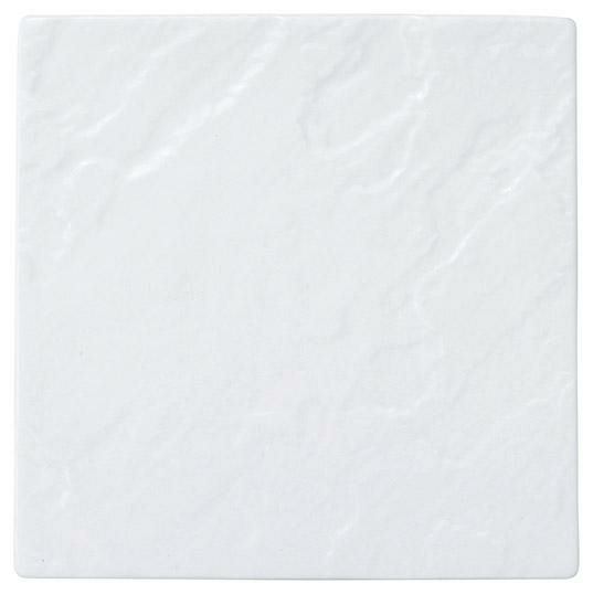 メテオ18cmスクエアプレート(WH)