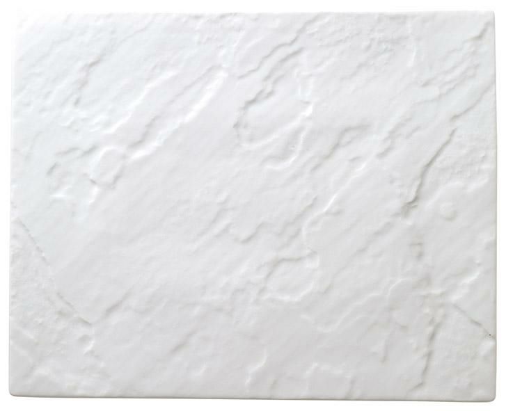 メテオ34cmレクタングルプレート(WH)