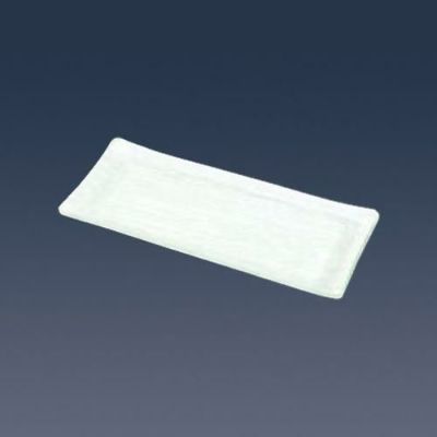 さざ波長角盛皿 細 33cm/業務用/新品