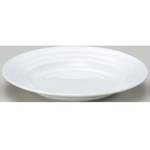 リネア ホワイト 11吋 深皿 Linea White /グループB