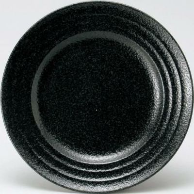 リネア 8吋 中皿 黒耀 Linea Black /グループB