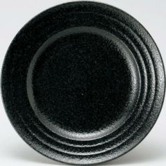 リネア 8吋 中皿 黒耀 Linea Black /グループB