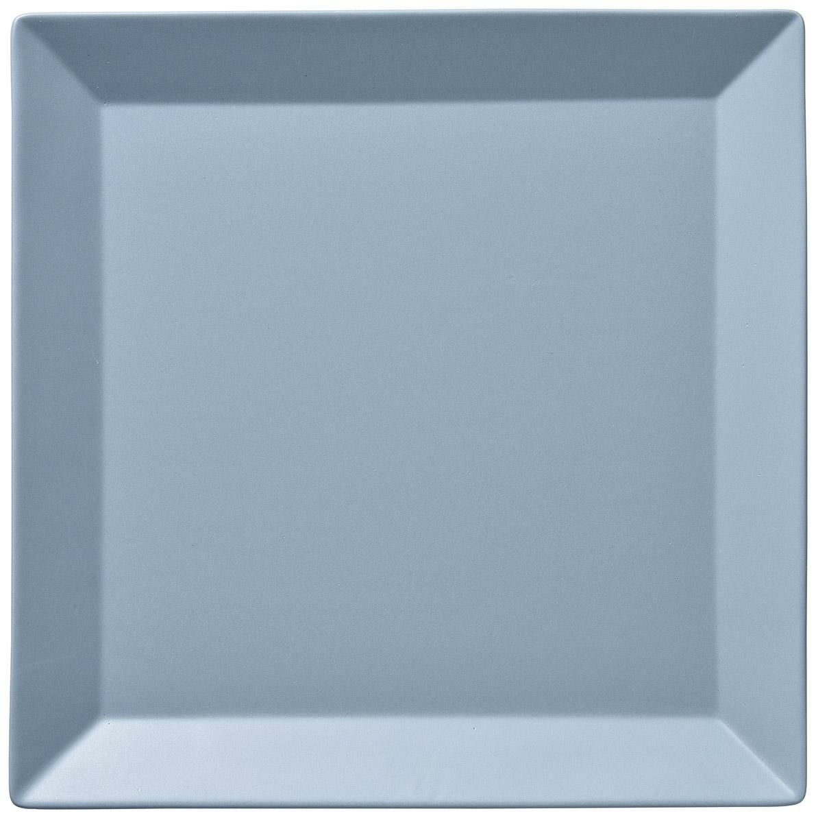 キャレ27cmスクエアプレート(Cブルー)