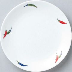 ダイヤセラム (強化) 唐辛子 I メタ 7.5吋 中皿