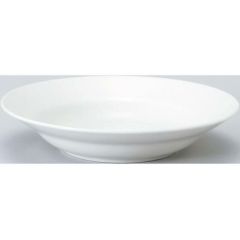 深皿 【リムシェイプ8吋深皿】 6-59-18 高さ42mm×直径:208  10枚入【業務用】【グループB】【プロ用】