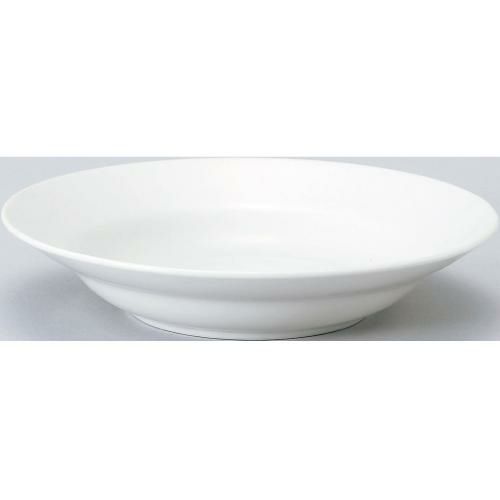 深皿 【リムシェイプ8吋深皿】 6-59-18 高さ42mm×直径:208  10枚入【業務用】【グループB】【プロ用】