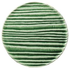 和流25cmサークルプレート(織部流し)