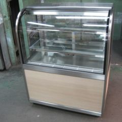 中古】対面冷蔵ショーケース 大穂製作所 OHGF-Tb-900B 幅900×奥行500