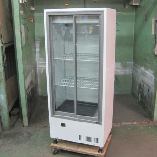 中古】冷蔵ショーケース サンデン MUS-0614X 幅600×奥行450×高さ1400