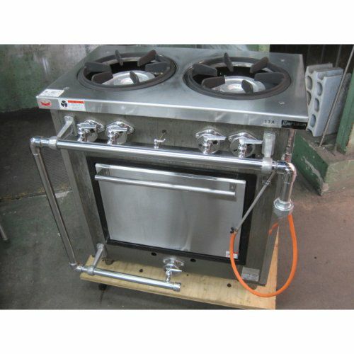 中古】ガスレンジ マルゼン MGR-074CS 幅750×奥行450×高さ800 【送料