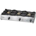 【テンポス】卓上ガステーブル 3口 RSB-306A 幅738×奥行275×高さ151mm