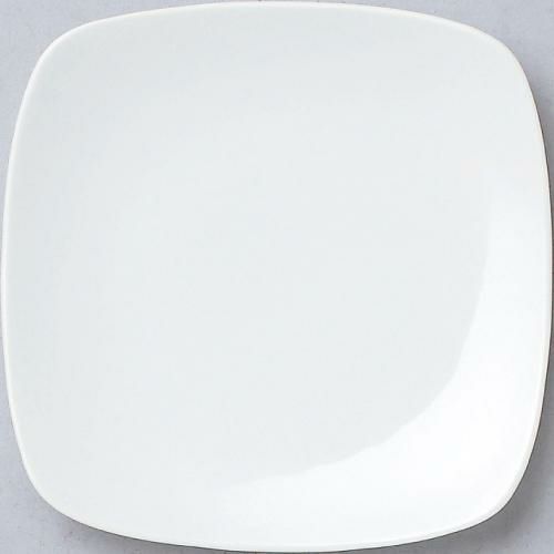 スクエア白 19cm中皿