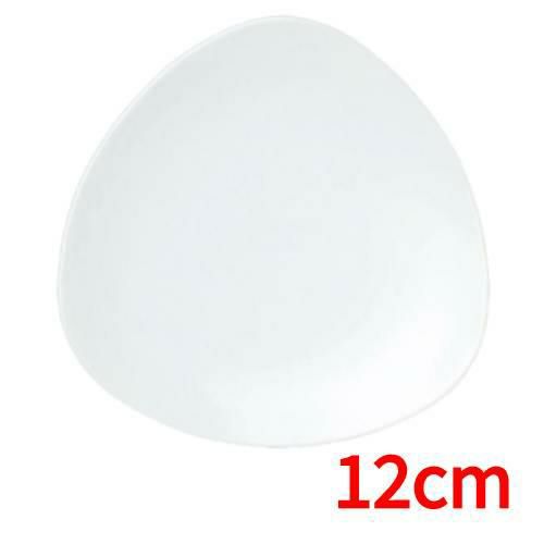 トライアングル 12cm 小皿 Triangle White /10枚入/洋食器