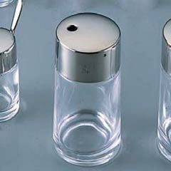 #800 粉チーズ入れ ガラス製