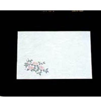 尺三 懐石まっと 抗菌遠赤和紙(100枚入) WS-5 山茶花 11月から1月