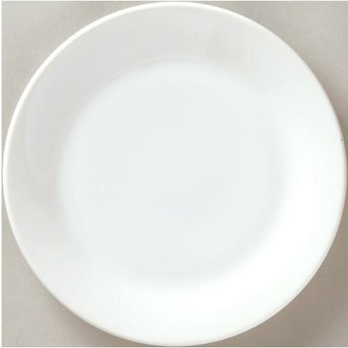 水明 白 19cm皿