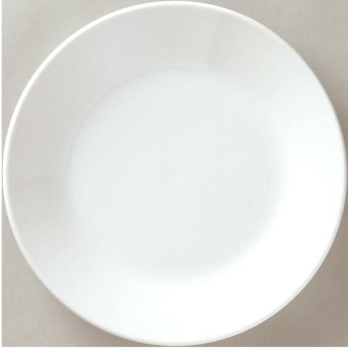 水明 白 24cm皿
