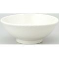 有明・粉引 反高台21cm 丼