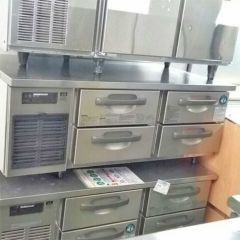 中古】冷蔵ドロワーコールドテーブル ホシザキ RTL-120DDC 幅1200×奥行