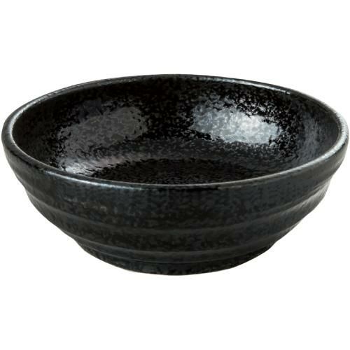 小鉢 鳴門 3.8寸浅鉢黒耀10個入/業務用/新品/小物送料対象商品