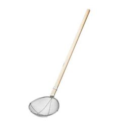 EBM 18-8 木柄 小判型 給食用スイノー 特大 6.5メッシュ