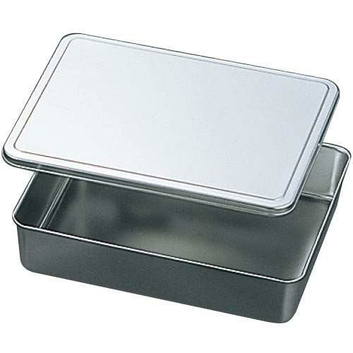 EBM 18-8 調味料入蓋付バット 4型角 285×225
