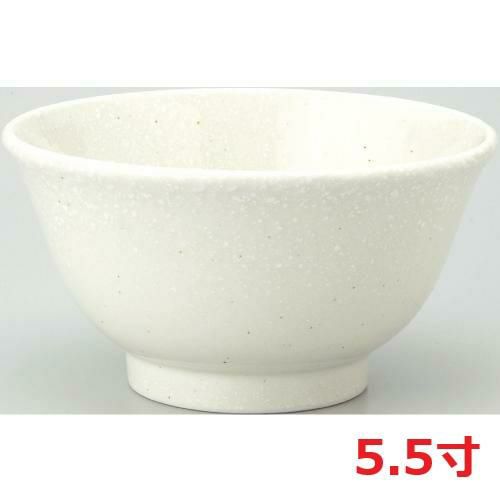 有明 反深口5.5丼粉引