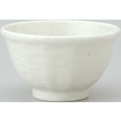 けずり4.0寸丼粉引