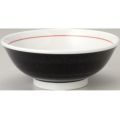 【黒中華 反高台7.0寸 丼-下絵黒巻 10個入 】【業務用】 【グループB】【プロ用】
