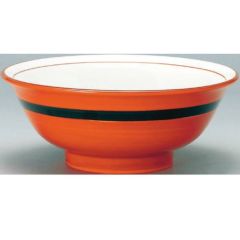 【丼 高台7.0丼朱巻黒帯 10個入 】【業務用】 【グループB】【プロ用】