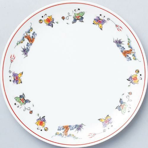 色絵唐子 メタ玉10吋ミート