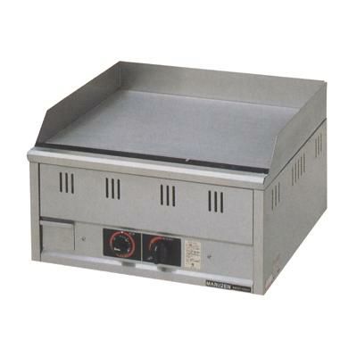 【マルゼン】ガスグリドル サーモスタット付 MGG-066TB 幅600×奥行600×高さ300mm
