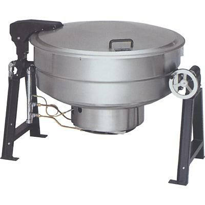 【マルゼン】ガス回転釜 190L クラッド製 MKGS-C190 幅1525×奥行1132×高さ880mm