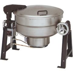 【マルゼン】ガス回転釜 55L ステンレス製 自動点火式　MKGD-S055 幅1255×奥行862×高さ780mm【送料別途見積】