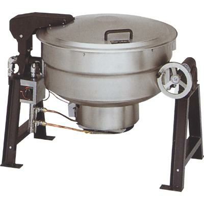 【マルゼン】ガス回転釜 55L クラッド製 自動点火式 MKGD-C055 幅1255×奥行862×高さ780mm