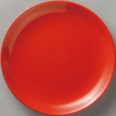 赤中華 メタ玉19cm皿赤 赤