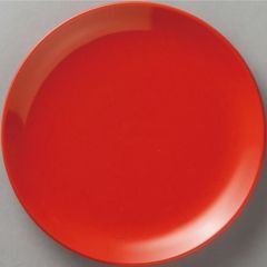 赤中華 メタ玉24cm皿赤 赤