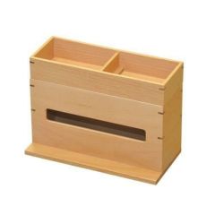 ウォールナット　ティッシュケース　無垢 ティッシュケース ウォールナット材（天然木・無垢/木の雑貨） - 無垢