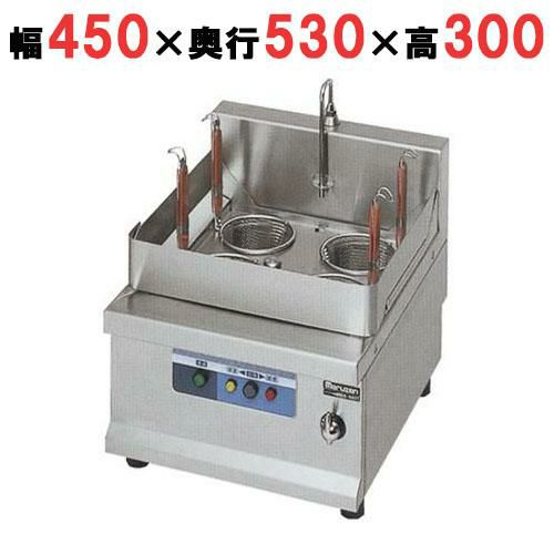マルゼン】 ガス式 卓上型 ラーメン釜 カゴ数4 MRK-045TB 幅400×奥行 