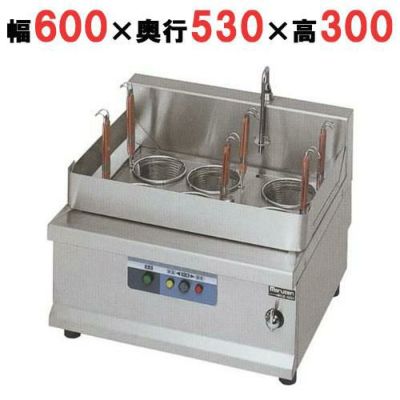 【マルゼン】電気卓上ラーメン釜 MREK-065T 幅600×奥行530×高さ300mm