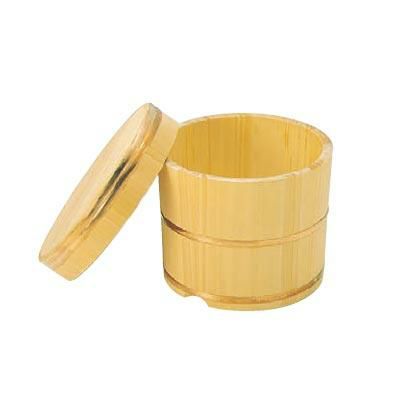 さわら製 飯枢 かぶせ蓋型 24cm 約7合 (業務用)(送料無料)