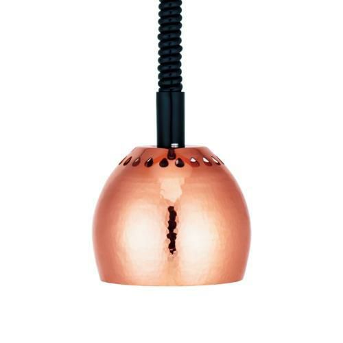 丸型ランプウォーマー コロン (フレキシブルタイプ・手元スイッチ無) ハロゲンヒーター付 幅144×奥行120mm 