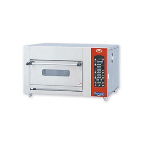 【マルゼン】ベーカリーミニデッキオーブン 炉床石板 加湿装置付き MBDO-D5 幅900×奥行800×高さ550mm